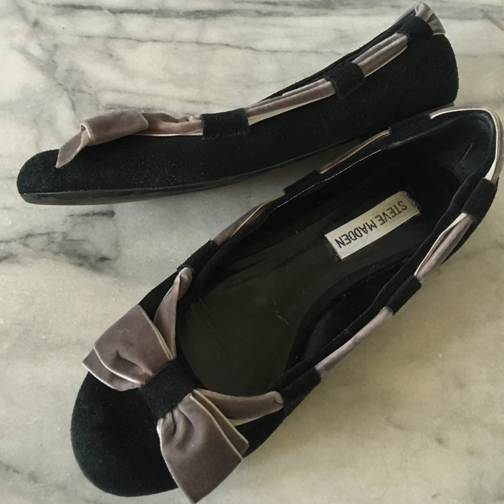StEve MadDen suEde BalLet flAts 💋🩷 - Picture 3 of 9